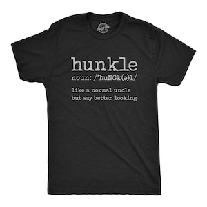 Hunkle Definition T-shirt, rolig farbror-gåva