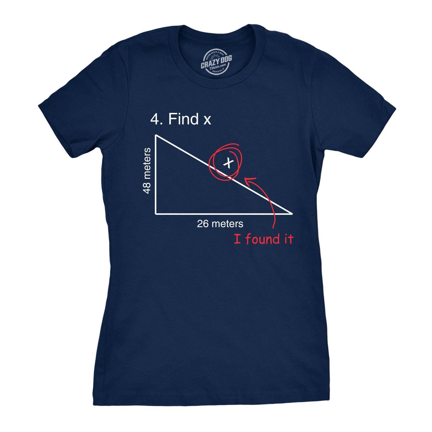 Find X Math Teacher Shirt, Nerdy Geeky T-shirt - Etsy Denmark