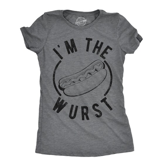 funny hot dog shirts