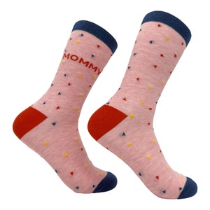 Dames mamasokken, coole damessokken, grappige damessokken, bloemensokken, cadeaus voor moeder, leuke sokken voor moeder, leuke sokken voor moeder, Moederdagcadeau