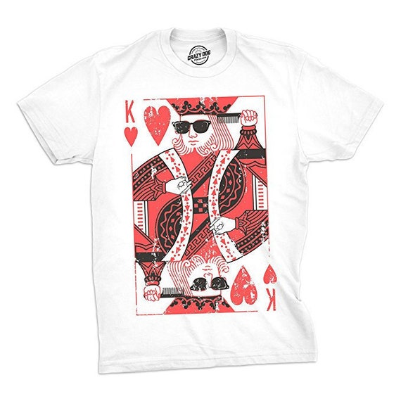 poker card shirt