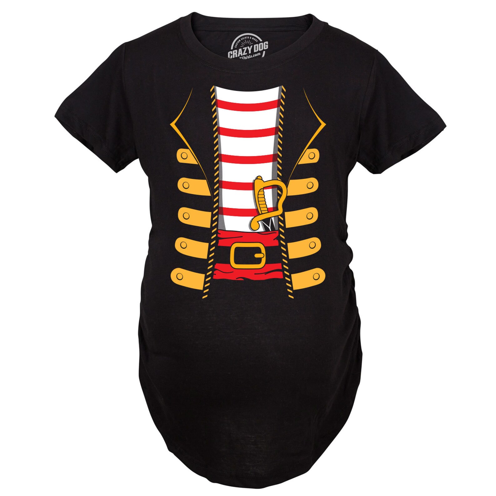 Maternity Shirt For Halloween Pirate Costume Funny Maternity Etsy