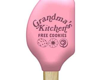 Espátula de silicona para la cocina de la abuela, un divertido regalo para panaderos.
