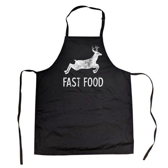 Fast Food, Hunting Aprons, Funny Aprons, Fathers Day Gift, Gift for Dad, Cooking Apron, Funny Gift For Cooks, Funny Gifts For Dad Il_570xn