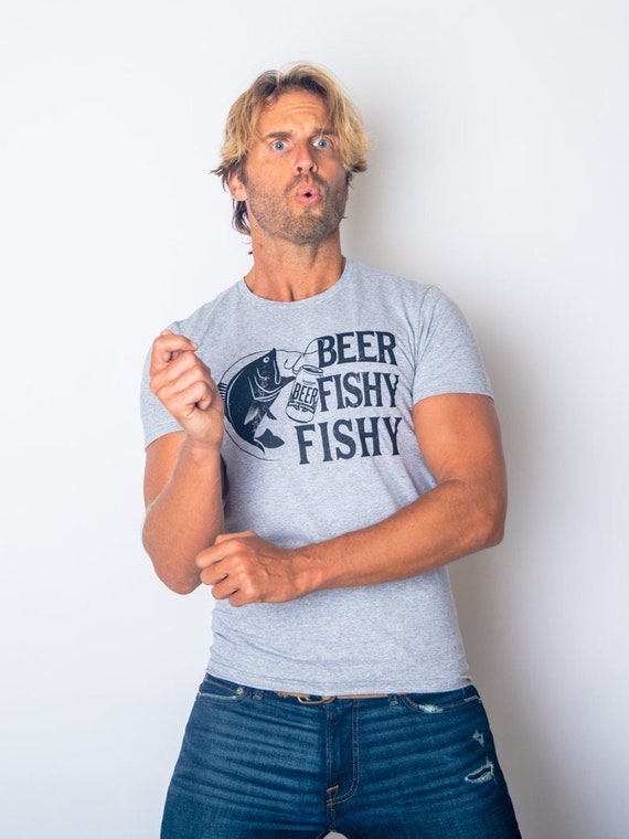 Tablier humoristique pour pêcheur - le tee-shirt du pêcheur