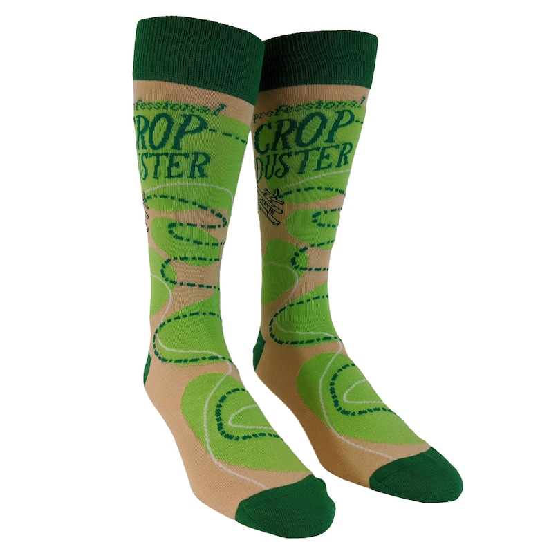 Funny Socks, Rude Socks, Professional Crop Duster Socks, Inappropriate Socks, Guys Gifts Under 20, Fart Socks, Mens Socks, Crop Duster Socks Men's (7-12)