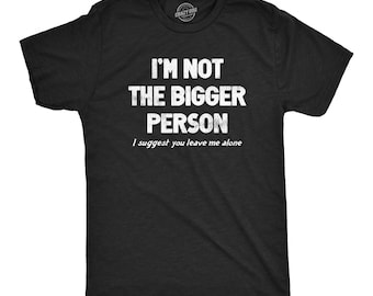 Sarcastic Social Anxiety T-Shirt, Leave Me Alone Funny Shirt