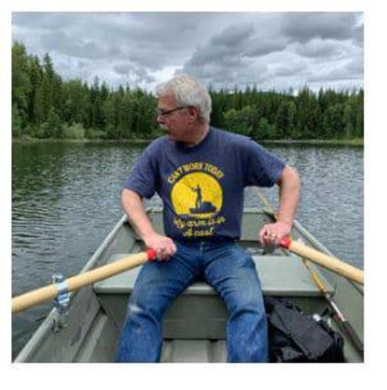 Funny Fishing T-Shirt, Fisherman Gift, Arm Cast Graphic Tee image 3