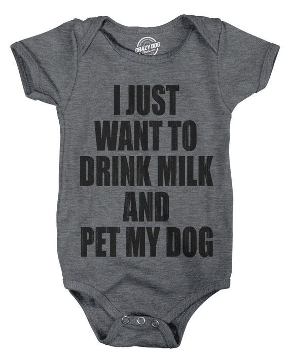 Bodysuit Great Shower Gift Romper Who Let The Dogs Out Funny baby Onesie