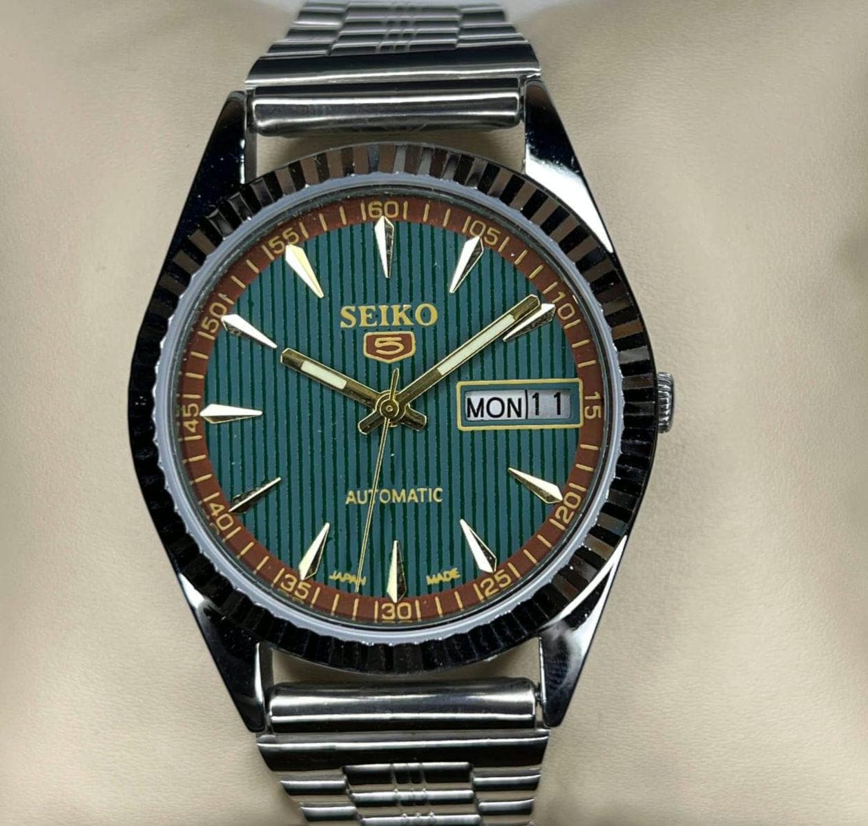 Vintage green dial seiko mens watch - Etsy 日本