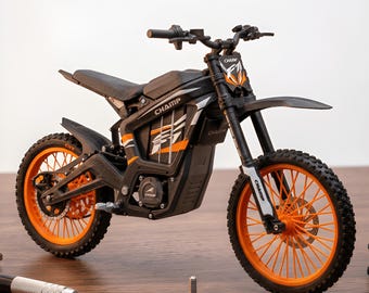 Mini Long Range Talaria Toy Bike Inferno E-Rider Pro Off-Road Electric 3D Model RC Scale Sport Motorcycle .STL File Digital Download