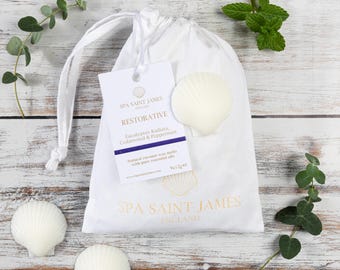 Restorative  Wax Melts, Natural Coconut Wax, Cedarwood, Eucalyptus, Peppermint 100% Pure Essential Oils