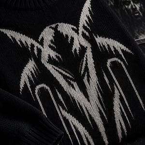 Slipknot Inspired Oversized Jumper Knitting Pattern (PDF Download)