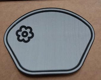 GARDEN TUB DECORATIVE foam padding kit with flower design