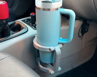 3D Printed Foldable Cup Holder for Manual Transmission Car