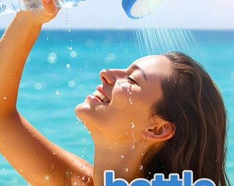 Portable Water Bottle Shower Attachment - Camping Shower Head