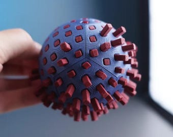 Spiked Orb by 3Dnetic