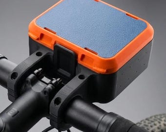 Boîte de rangement imprimée pour guidon de vélo