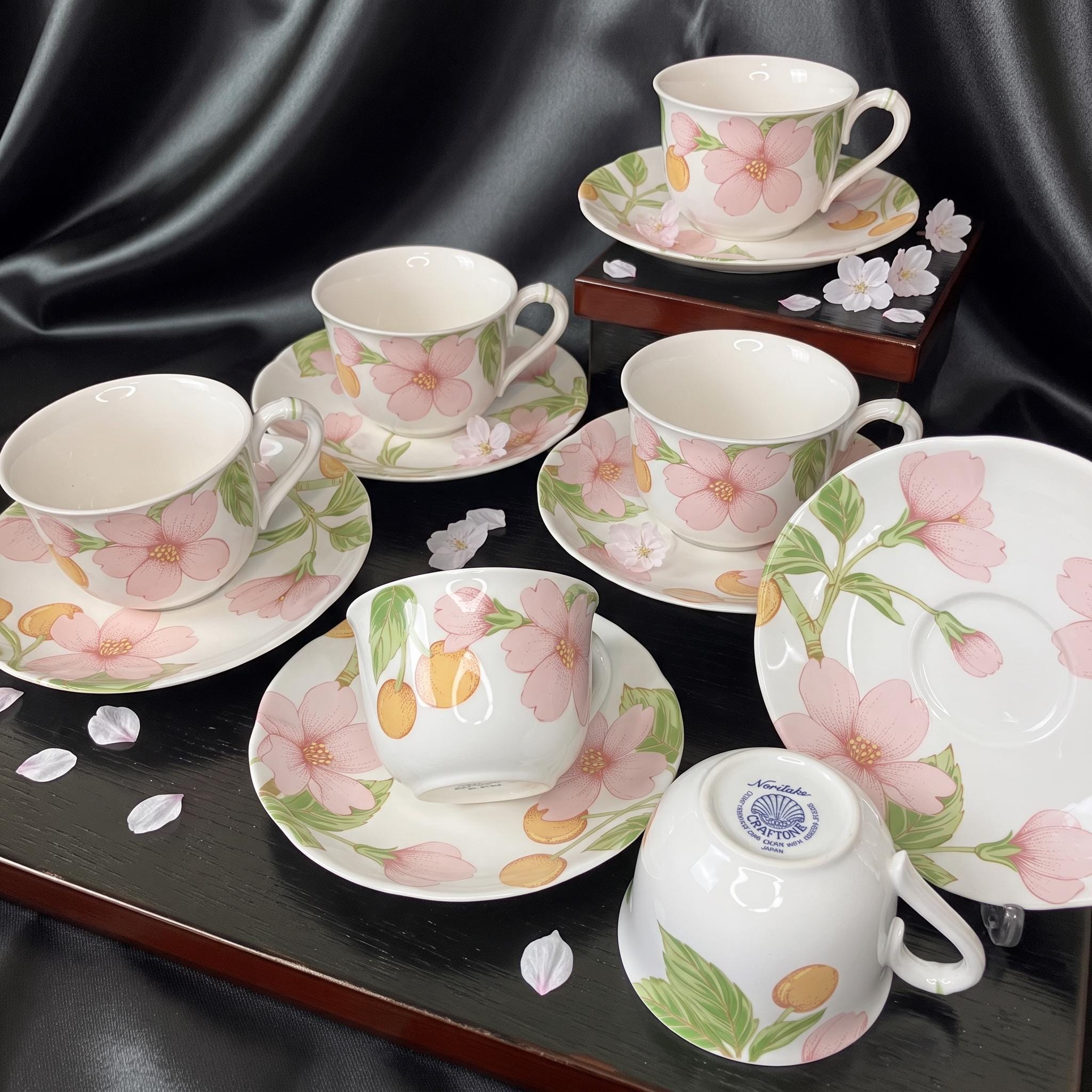 Noritake SAKURAシリーズ　28点セット Noritake Sakura - Etsy