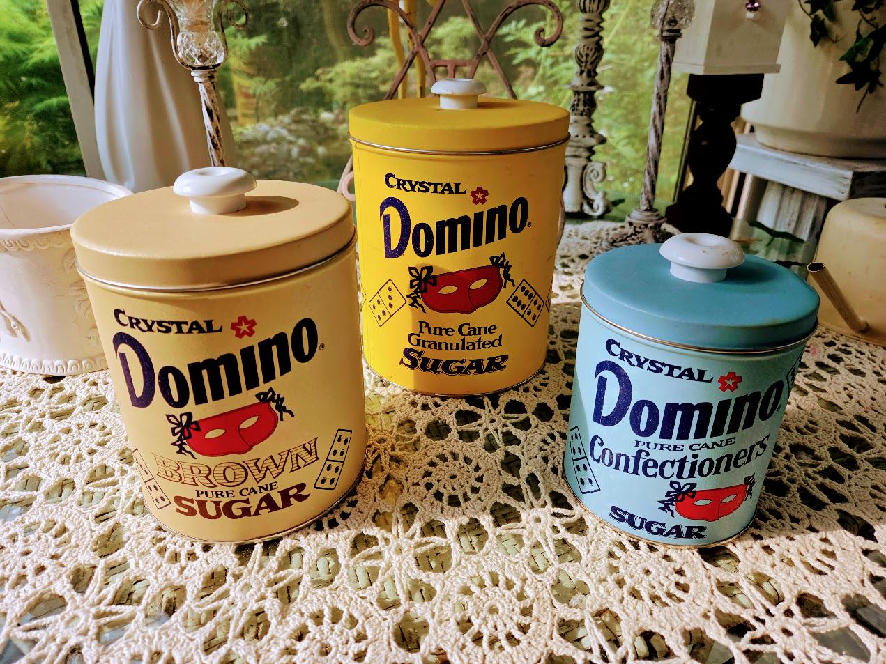 Domino Sugar ビンテージ ブリキ缶 Domino Sugar Tin - Etsy