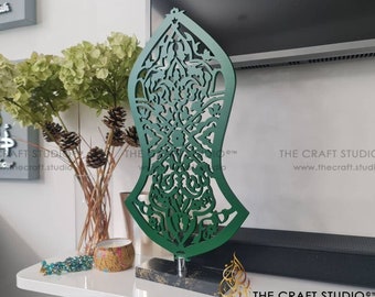 Sandalia Nalayn tallada a mano: regalo islámico para la decoración del hogar