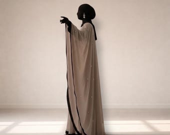 Premium Farasha Style Abaya – Baggy Maxi Dress for Eid & Party Wear