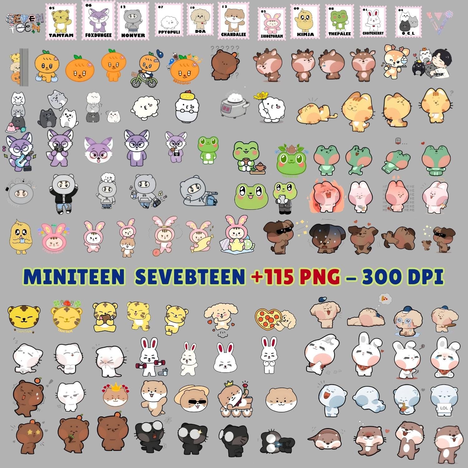 Kpop Seventeen Drawing - Etsy Singapore