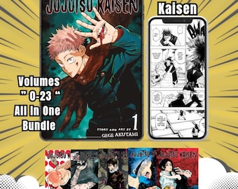 JJK manga PDF, Jujutsu Kaisen novela Colección completa / Ebook Descarga digital
