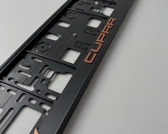 CUPRA kentekenplaathouder 3D | CUPRA autoaccessoires | Kentekenplaathouder in Europese stijl | Kennzeichenhalter
