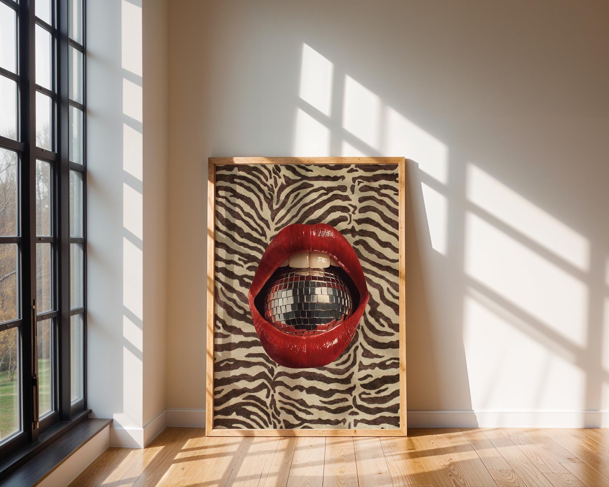 1970s Zebra Print - Etsy