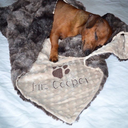 personalized dog blankets cheap