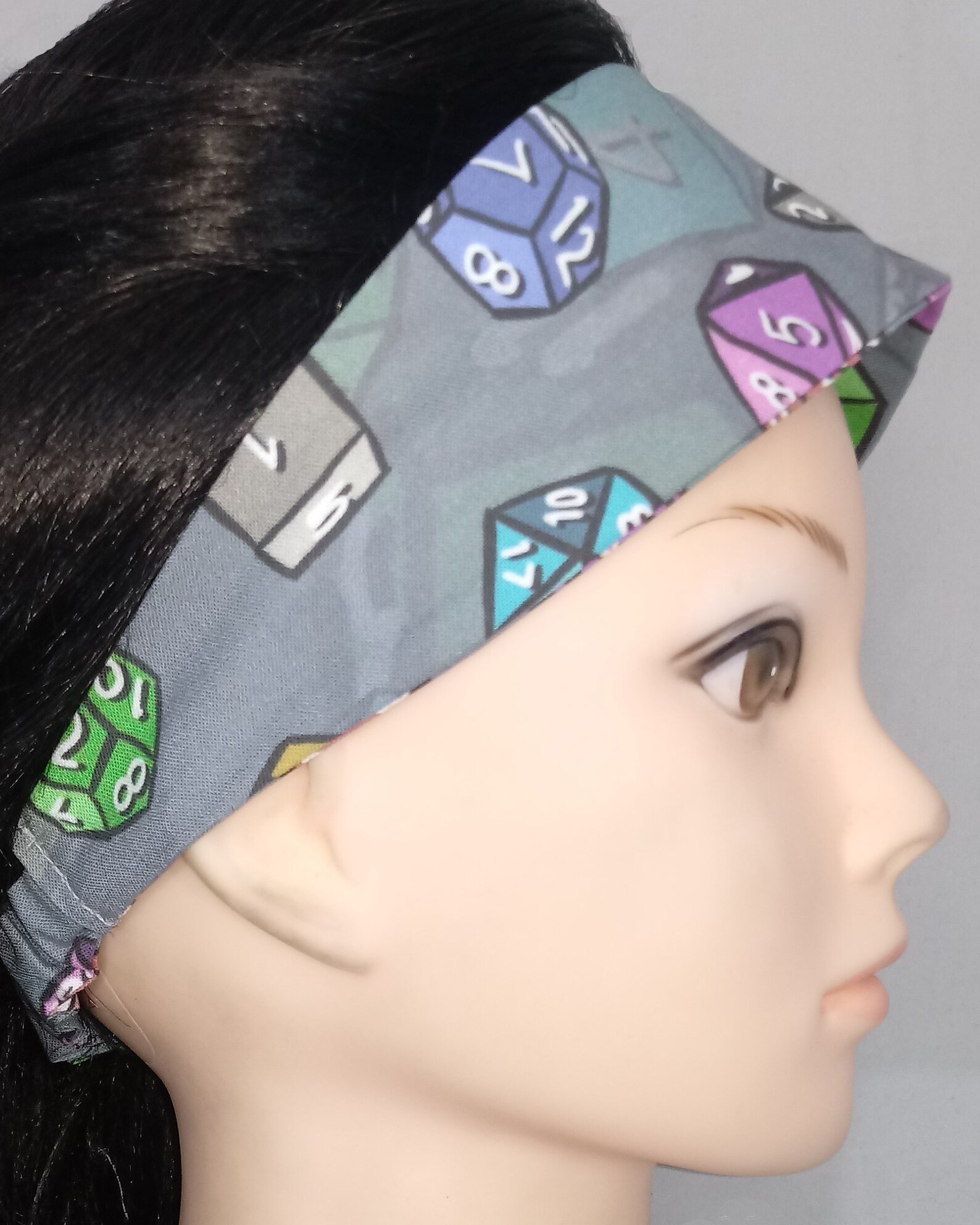 DnD Dice HeadbandNonslip HeadbandHandmade women's Etsy