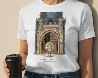 The Inherited Castle T-Shirt, Legacy Code Humor, Watercolour Software Engineer Gift