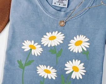 Camiseta Comfort Colors Floral America, camiseta patriótica 1776-2026, camiseta del 4 de julio, camiseta con mapa floral del aniversario de EE. UU.