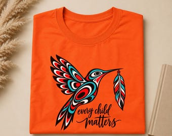 Camiseta del Día Naranja, Camiseta Cada Niño Importa, Camiseta de Concienciación sobre los Pueblos Indígenas, Camiseta de Educación Indígena, Camiseta de Igualdad