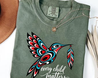 Camiseta del Día Naranja, Camiseta Cada Niño Importa, Camiseta de Concienciación sobre los Pueblos Indígenas, Camiseta de Educación Indígena, Camiseta de Igualdad