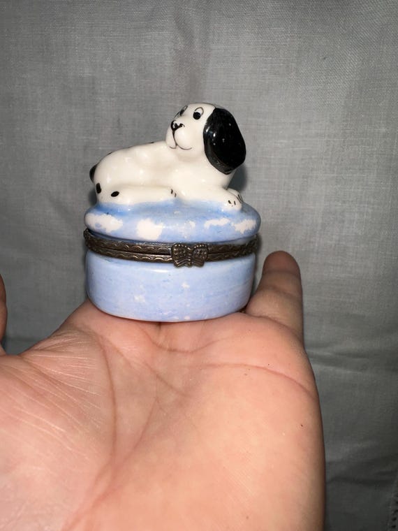 porcelain trinket box