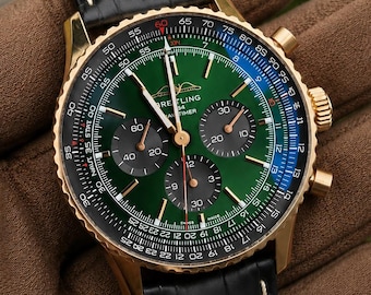Zabytkowy męski zegarek Breitling Navitimer B01 Chronograph 46 RB0137241L1P1 | Prezent urodzinowy