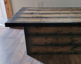 Tortured Trunk Chest Coffee Table Reclaimed Distressed