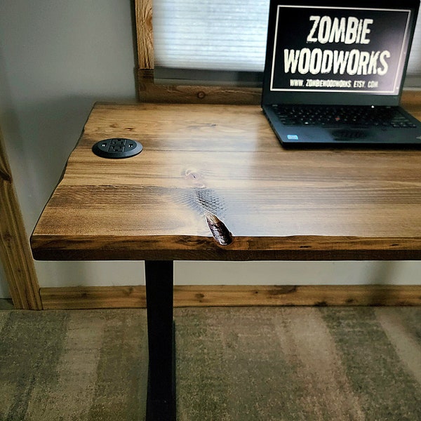 Sit Stand Desk with Electric Stand