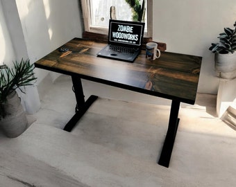 Sit Stand Desk with Electric Stand