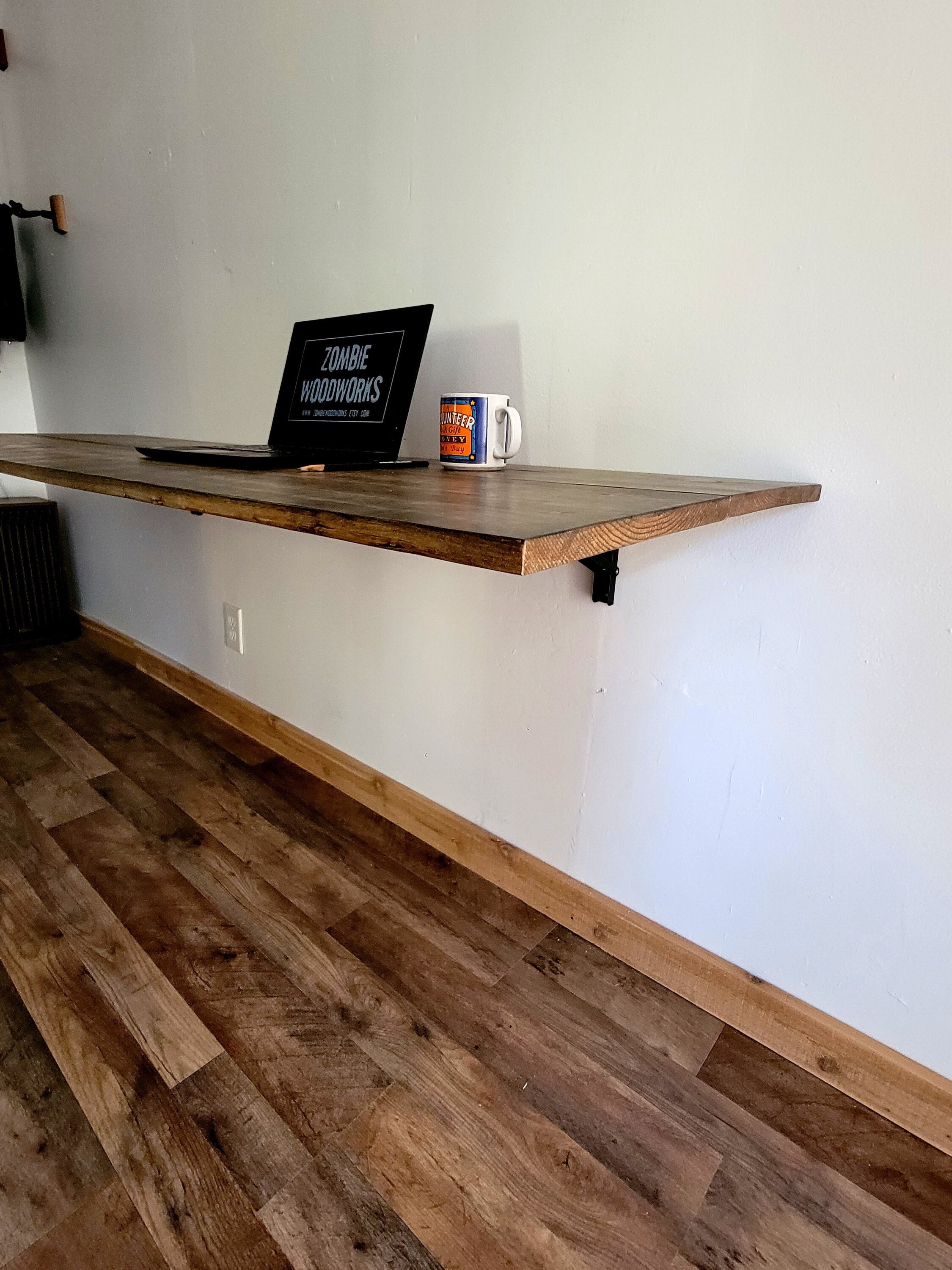 Floating sale desk etsy