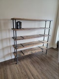 Industrial Pipe Bookcase