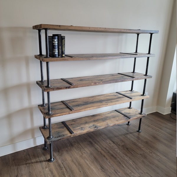 Industrial Bookcase Etsy