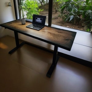 Sunburst Sit Stand Desk with Electric Adjustable Stand /Base image 3