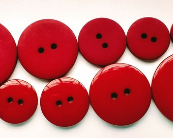 12 Plain Coloured Resin 4 Hole Buttons Size 15mm NEW COLOURS AVAILABLE