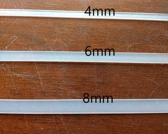 Polyester KORSETT BONING geben Kleidungsstücken Form 4,6,8 mm. Meterware 100cm.