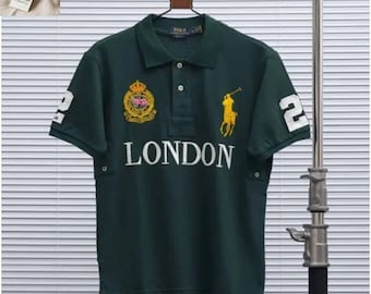 Vintage Polo Ralph Lauren Embroidered Big Pony Logo Polo Ski Wear