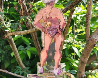 Team Skull Guzma Acryl Standbeeld 7,5 inch Dubbelzijdig PKMN Zon en Maan