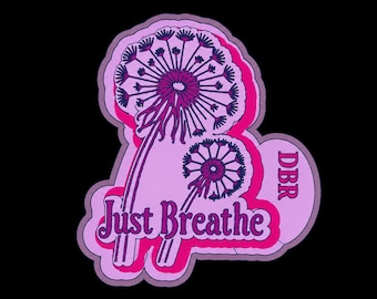 Just Breathe Dandelion Freshie, cookie, soap mold